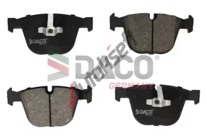 DACO Germany Sada brzdových destiček DCG 320327, 320327 DACO Germany Sada brzdových destiček DCG 320327, 320327