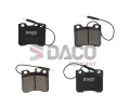 DACO Germany Sada brzdových destiček ‐ DCG 320610  DACO Germany Sada brzdových destiček ‐ DCG 320610