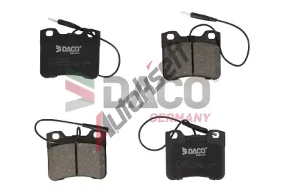DACO Germany Sada brzdových destiček DCG 320610, 320610  DACO Germany Sada brzdových destiček DCG 320610, 320610