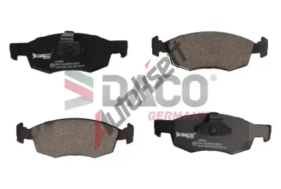 DACO Germany Sada brzdových destiček DCG 320904, 320904  DACO Germany Sada brzdových destiček DCG 320904, 320904