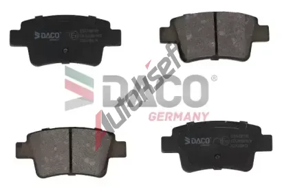 DACO Germany Sada brzdových destiček DCG 320910, 320910  DACO Germany Sada brzdových destiček DCG 320910, 320910