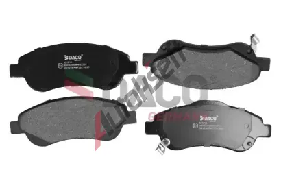 DACO Germany Sada brzdových destiček DCG 321215, 321215  DACO Germany Sada brzdových destiček DCG 321215, 321215