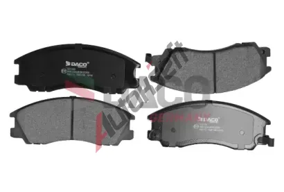 DACO Germany Sada brzdových destiček DCG 321330, 321330  DACO Germany Sada brzdových destiček DCG 321330, 321330
