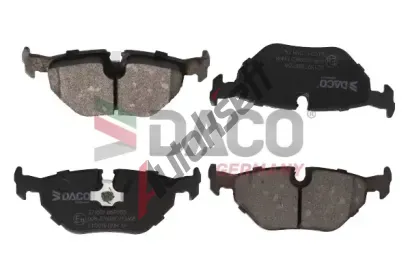DACO Germany Sada brzdových destiček DCG 321507, 321507  DACO Germany Sada brzdových destiček DCG 321507, 321507