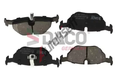 DACO Germany Sada brzdových destiček DCG 321524, 321524  DACO Germany Sada brzdových destiček DCG 321524, 321524