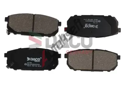 DACO Germany Sada brzdových destiček DCG 321702, 321702  DACO Germany Sada brzdových destiček DCG 321702, 321702