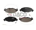 DACO Germany Sada brzdových destiček ‐ DCG 321945  DACO Germany Sada brzdových destiček ‐ DCG 321945