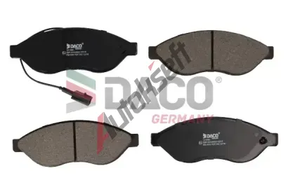 DACO Germany Sada brzdových destiček DCG 321960, 321960  DACO Germany Sada brzdových destiček DCG 321960, 321960