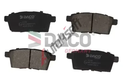DACO Germany Sada brzdových destiček DCG 322246, 322246  DACO Germany Sada brzdových destiček DCG 322246, 322246