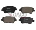 DACO Germany Sada brzdových destiček ‐ DCG 322258  DACO Germany Sada brzdových destiček ‐ DCG 322258