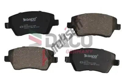 DACO Germany Sada brzdových destiček DCG 322258, 322258  DACO Germany Sada brzdových destiček DCG 322258, 322258