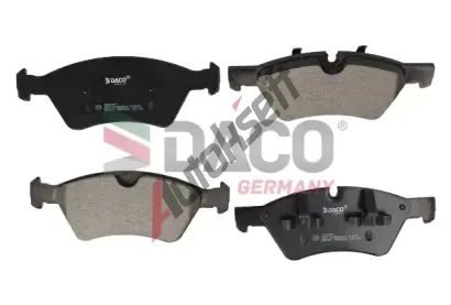 DACO Germany Sada brzdových destiček DCG 322327, 322327  DACO Germany Sada brzdových destiček DCG 322327, 322327