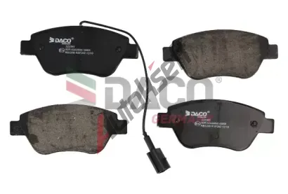 DACO Germany Sada brzdových destiček DCG 322365, 322365  DACO Germany Sada brzdových destiček DCG 322365, 322365