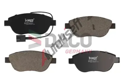 DACO Germany Sada brzdových destiček DCG 322377, 322377  DACO Germany Sada brzdových destiček DCG 322377, 322377