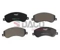 DACO Germany Sada brzdových destiček ‐ DCG 322562  DACO Germany Sada brzdových destiček ‐ DCG 322562