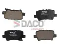 Sada brzdovch destiek DACO Germany ‐ DCG 322641