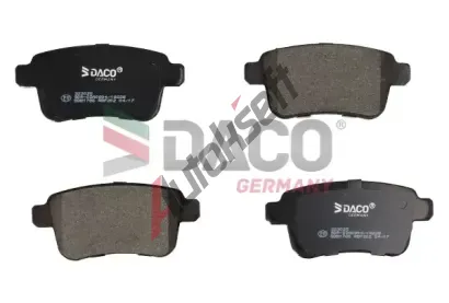 DACO Germany Sada brzdových destiček DCG 323025, 323025  DACO Germany Sada brzdových destiček DCG 323025, 323025