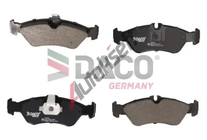 DACO Germany Sada brzdových destiček DCG 323329, 323329  DACO Germany Sada brzdových destiček DCG 323329, 323329