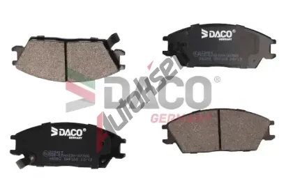 DACO Germany Sada brzdových destiček DCG 323403, 323403  DACO Germany Sada brzdových destiček DCG 323403, 323403