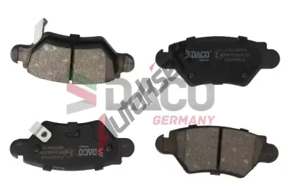 DACO Germany Sada brzdových destiček DCG 323619, 323619  DACO Germany Sada brzdových destiček DCG 323619, 323619
