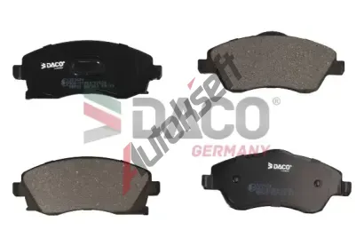 DACO Germany Sada brzdových destiček DCG 323624, 323624  DACO Germany Sada brzdových destiček DCG 323624, 323624
