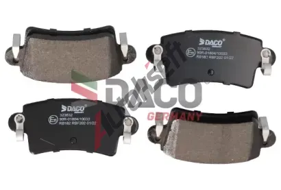 DACO Germany Sada brzdových destiček DCG 323632, 323632  DACO Germany Sada brzdových destiček DCG 323632, 323632