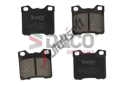 DACO Germany Sada brzdových destiček DCG 323731, 323731  DACO Germany Sada brzdových destiček DCG 323731, 323731