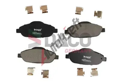 DACO Germany Sada brzdových destiček DCG 323754, 323754  DACO Germany Sada brzdových destiček DCG 323754, 323754