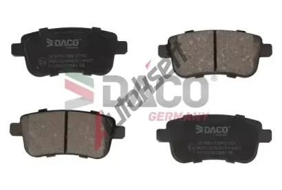 DACO Germany Sada brzdových destiček DCG 323953, 323953  DACO Germany Sada brzdových destiček DCG 323953, 323953
