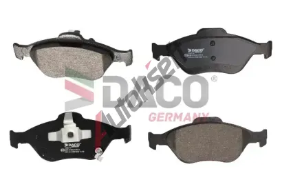 DACO Germany Sada brzdových destiček DCG 324574, 324574  DACO Germany Sada brzdových destiček DCG 324574, 324574