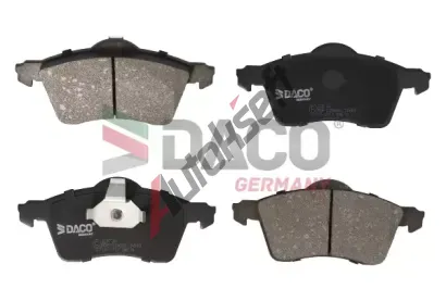 DACO Germany Sada brzdových destiček DCG 324736, 324736  DACO Germany Sada brzdových destiček DCG 324736, 324736