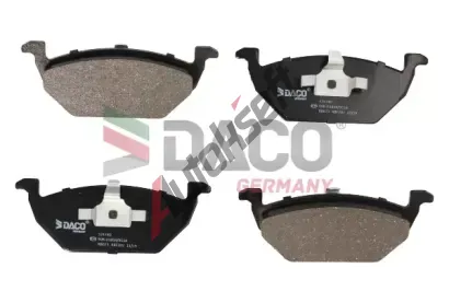 DACO Germany Sada brzdových destiček DCG 324740, 324740  DACO Germany Sada brzdových destiček DCG 324740, 324740