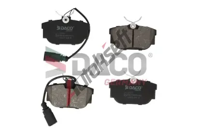 DACO Germany Sada brzdových destiček DCG 324753, 324753 DACO Germany Sada brzdových destiček DCG 324753, 324753