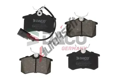 DACO Germany Sada brzdových destiček DCG 324755, 324755 DACO Germany Sada brzdových destiček DCG 324755, 324755