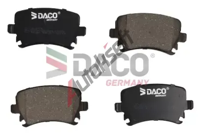 DACO Germany Sada brzdových destiček DCG 324775, 324775  DACO Germany Sada brzdových destiček DCG 324775, 324775