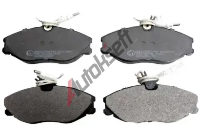 DENCKERMANN Sada brzdovch destiek DCR B110597, B110597