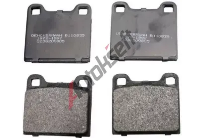 DENCKERMANN Sada brzdových destiček DCR B110835, B110835 DENCKERMANN Sada brzdových destiček DCR B110835, B110835
