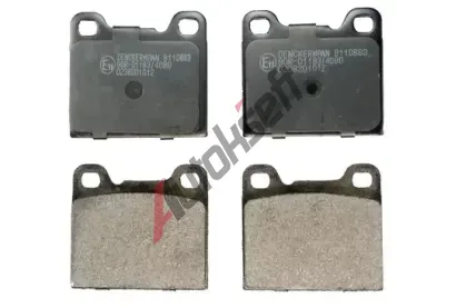 DENCKERMANN Sada brzdovch destiek DCR B110863, B110863