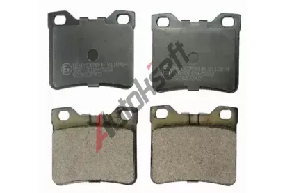 DENCKERMANN Sada brzdovch destiek DCR B110914, B110914