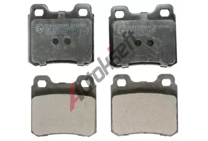 DENCKERMANN Sada brzdovch destiek DCR B110942, B110942