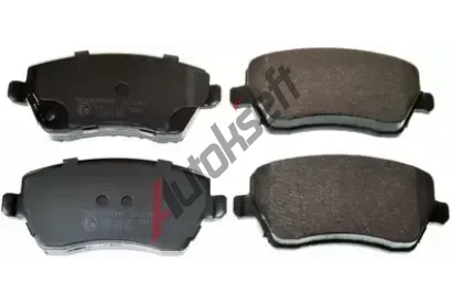 DENCKERMANN Sada brzdovch destiek DCR B111060, B111060
