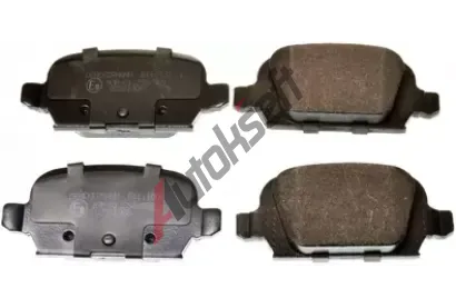 DENCKERMANN Sada brzdovch destiek DCR B111100, B111100