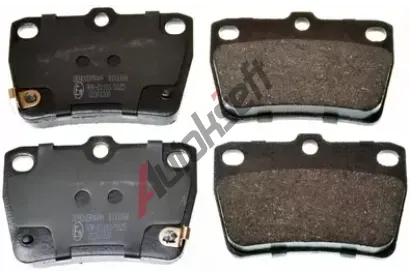 DENCKERMANN Sada brzdovch destiek DCR B111166, B111166
