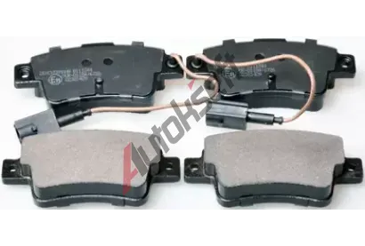 DENCKERMANN Sada brzdovch destiek DCR B111244, B111244