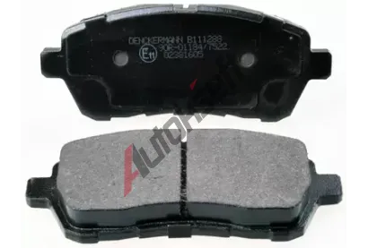 DENCKERMANN Sada brzdovch destiek DCR B111288, B111288