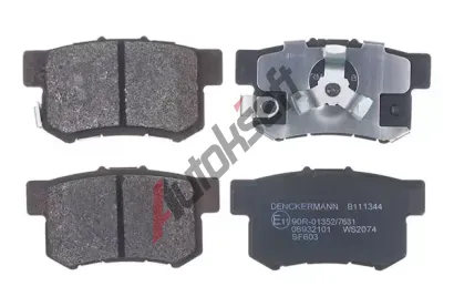 DENCKERMANN Sada brzdovch destiek DCR B111344, B111344