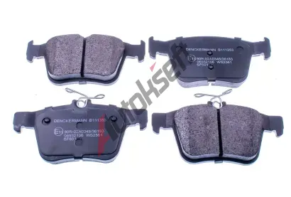 DENCKERMANN Sada brzdovch destiek DCR B111353, B111353