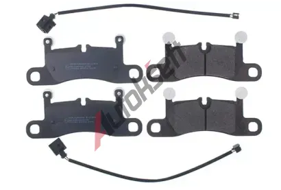 DENCKERMANN Sada brzdovch destiek DCR B111404, B111404