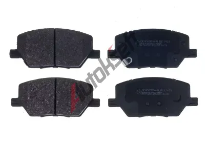 DENCKERMANN Sada brzdovch destiek DCR B111421, B111421