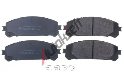 DENCKERMANN Sada brzdovch destiek DCR B111447, B111447